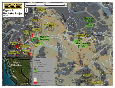 Nechako Project (CNW Group/Rokmaster Resources Corp.)