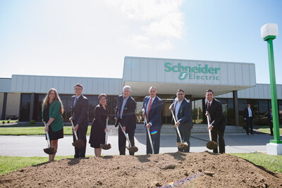 Schneider Electric breaks ground in Columbia, Missouri, alongside Governor Mike Kehoe