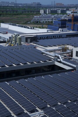 Smartee Denti-Technology's 20,000 sqm rooftop photovoltaic panels