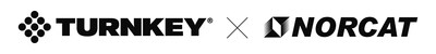 TURNKEY X NORCAT logos (CNW Group/Turnkey Communications)