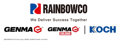 @RAINBOWCO & Product Logos_GENMA, GENMA-KALMAR, and KOCH (PRNewsfoto/RAINBOWCO)