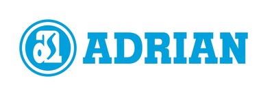 Adrian's updated logo design. Adrian Steel is now known as Adrian, which more closely aligns with the company’s broadening product offerings.