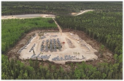 Core Farm - Increased Firebreaks Surrounding Key Assets (CNW Group/Foran Mining Corporation)