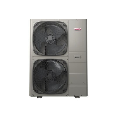The Lennox Elite Series EL18KSLV Side Discharge Heat Pump is a compact unit designed for efficient, quiet operation.