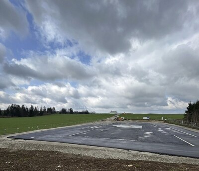 Figure 1 - Kinsau 1A Drill Site (CNW Group/MCF Energy Ltd.)