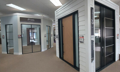 Glenview Door Displays at Moehl Millwork