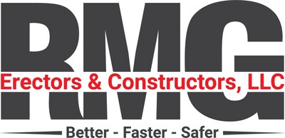 RMG Erectors & Constructors, a leading steel erection and PEMB company in North America – Better. Faster. Safer. (PRNewsfoto/RMG Erectors & Constructors)