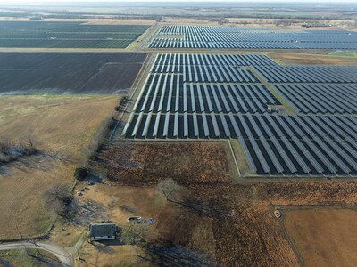 An Invenergy solar power project in Texas.