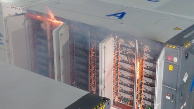 The World's First All Open-Door Large-Scale Fire Test
