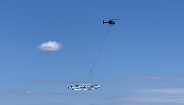 Axiom’s XciteTM HTDEM survey in progress