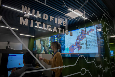 SDGE’s Advanced Wildfire Mitigation and AI Lab. Focused on advancing SDGE’s wildfire mitigation planning and risk analysis, the team assesses near and long-term risks using the latest technologies, including AI and machine learning paired with institutional knowledge and data.