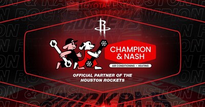 Champion and Nash Signs First Ever Professional Sports Partnership with NBA's Houston Rockets