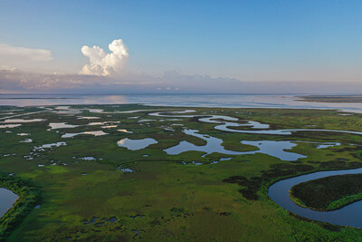 Chocolate Bay Site, Location of Frentress-Johnson West Bay Mitigation Bank, Largest Tidal Wetland Mitigation Project in Texas