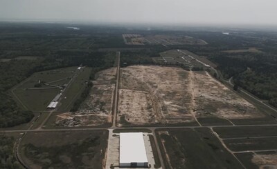 330-Acre Site of EnergyX Commercial Lithium Refinery for Project Lonestar™