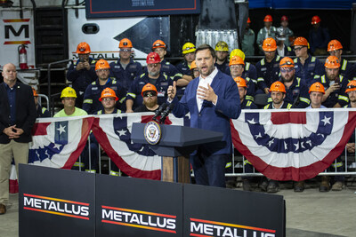 VP JD Vance at Metallus