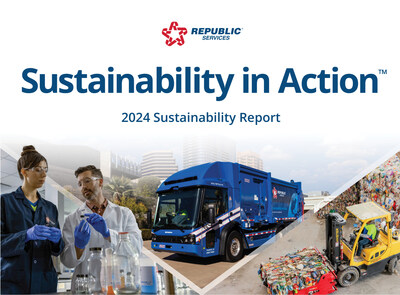 Republic Services has released its 2024 Sustainability Report, tracking progress toward its 2030 goals.