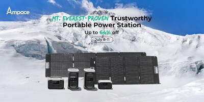 Up to 64% off on the Ampace Andes Portable Power Station — tested at 23,000 feet on Mount Everest, and built for disaster preparedness.