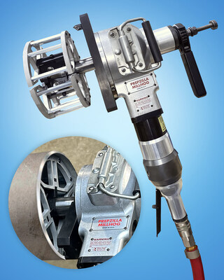 Ideally suited for various orbital welding applications, these rounding pads are available in 4", 6", 8", and 10" Schedule 10 pipe sizes. The tool can be supplied with V, J, and facing blades or custom cutting blades made to customer specifications.