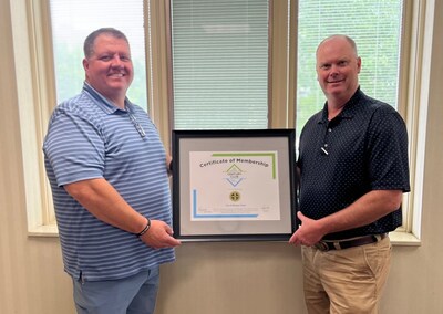 Pictured: City of Florence Water Department Manager of Gas & Water, Tad Cole, left, and Will Haddock, the Water Department's Gas Controller & Operations Assistant, right.