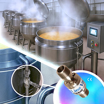 High Temp Line Vac exhausts steam from soup manufacturing process.