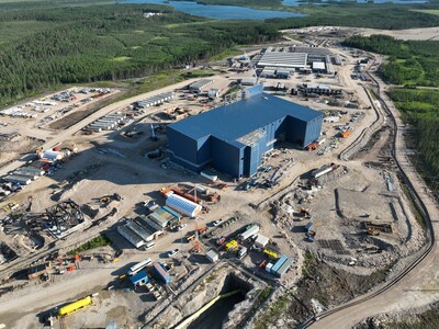 Site Layout – Looking North (CNW Group/Foran Mining Corporation)