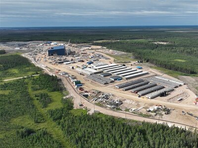 Site Layout – Looking East (CNW Group/Foran Mining Corporation)