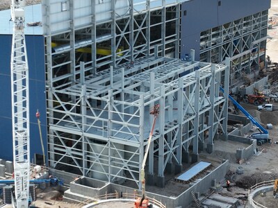 Process Plant – Paste Fill Plant Construction (CNW Group/Foran Mining Corporation)