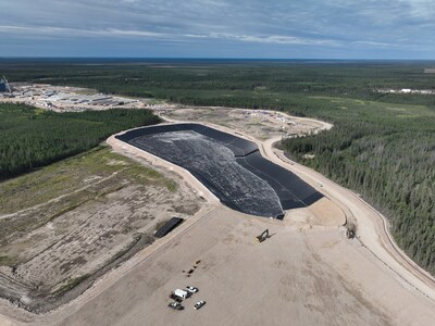 Tailings Storage Facility Liner (CNW Group/Foran Mining Corporation)