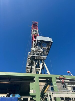 Figure 1- Kinsau 1A Drill Site (CNW Group/MCF Energy Ltd.)