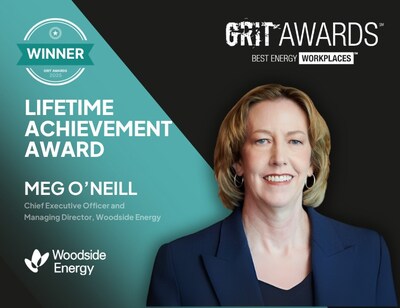 2025 GRIT Awards Lifetime Achievement Awardee, Meg O’Neill, CEO and Managing Director of Woodside Energy