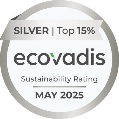 Peli BioThermal proudly awarded the EcoVadis Silver Medal for sustainability, ranking among the top global companies for environmental, social, and ethical performance.