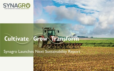 Synagro Continues to Lead the Future of Its Industry as Demonstrated in Next Sustainability Report.