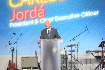 CITGO President and Chief Executive Officer Carlos Jordá speaking at the President's Meeting. CITGO President and Chief Executive Officer Carlos Jordá speaking at the President's Meeting.