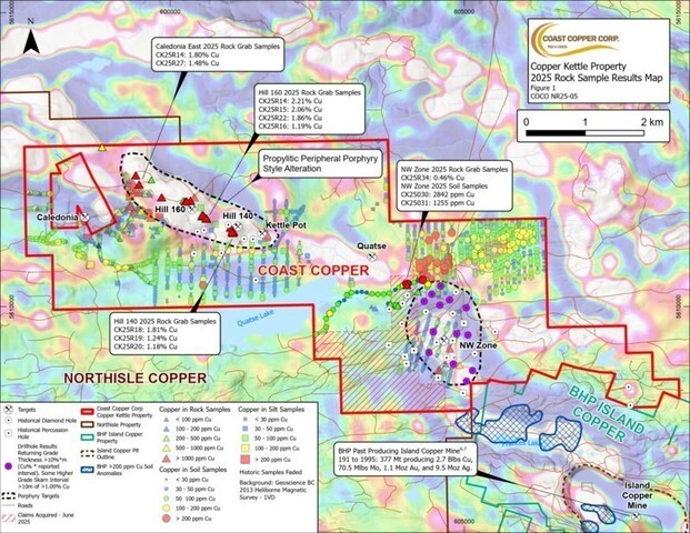 COCO NR25-05 Figure 1 (CNW Group/Coast Copper Corp.)