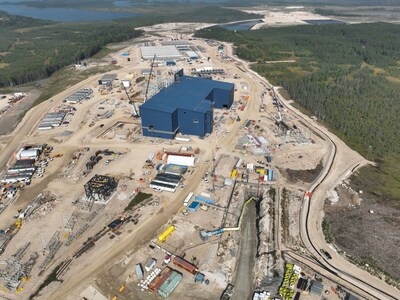 Site Layout – Looking North (CNW Group/Foran Mining Corporation)