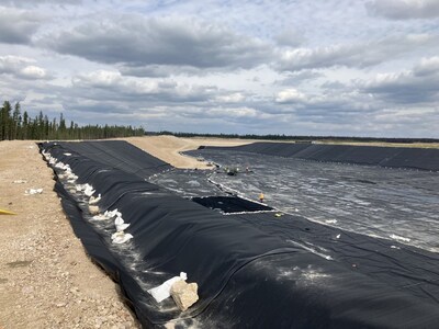 Tailings Area Water Management Pond (CNW Group/Foran Mining Corporation)