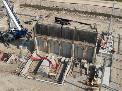 Main Electrical Substation Construction (CNW Group/Foran Mining Corporation)