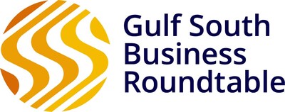 Official logo of the Gulf South Business Roundtable (GSBR), a newly launched executive-led coalition uniting industry and community leaders to drive economic competitiveness, energy infrastructure, and policy alignment across Alabama, Arkansas, Louisiana, Mississippi, and Texas.
