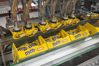 Peanut M&M Bags Packing Line Peanut M&M Bags Packing Line