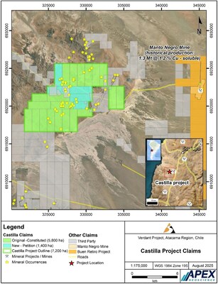 Figure 1. Castilla Project Map (CNW Group/Super Copper Corp.) Figure 1. Castilla Project Map (CNW Group/Super Copper Corp.)