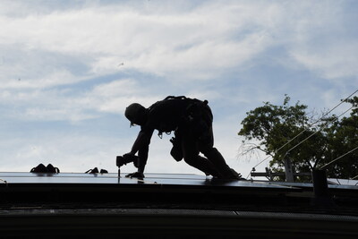 Solar installation in Madison, WI.