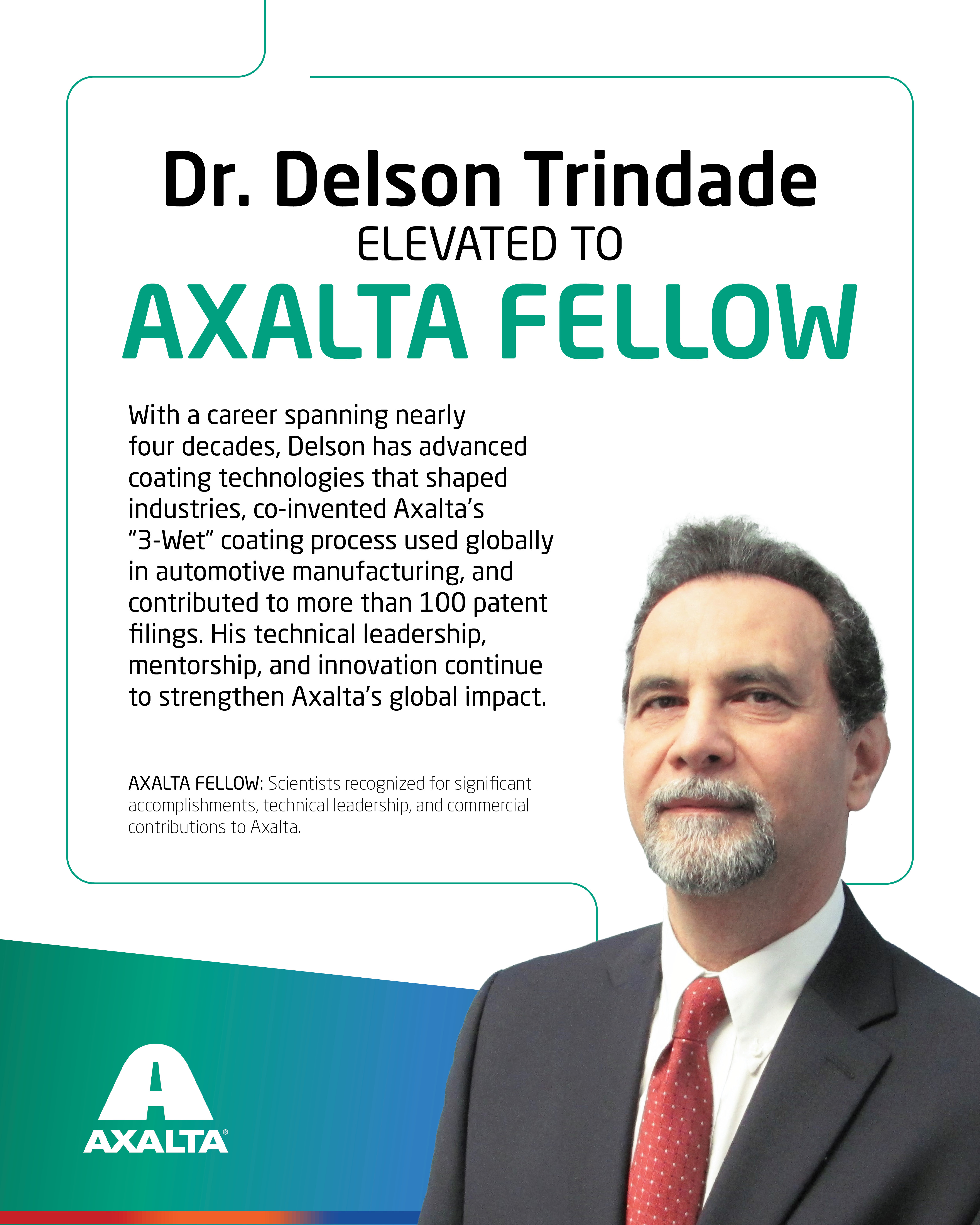 Photo of Axalta Fellow Delson Trindade
