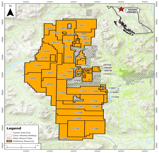 Magno project including staked extension located to the west