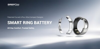 Grepow Patented Curved Battery for Smart Rings