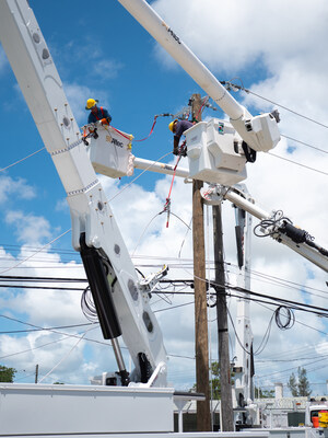 BGC Working on the Distribution System