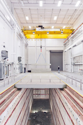 MSR-1 Demonstration Facility - Reactor Bay from above MSR-1 Demonstration Facility - Reactor Bay from above