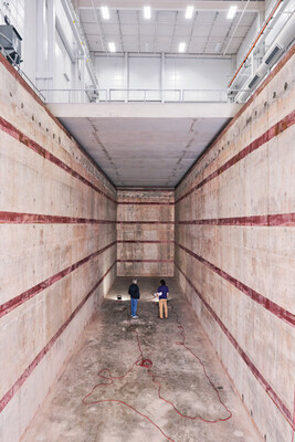 MSR-1 Demonstration Facility - Reactor Bay from below MSR-1 Demonstration Facility - Reactor Bay from below
