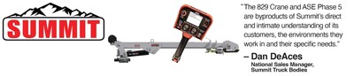 The 829 Crane and ASE Phase 5 incorporate significant technological advancements that elevate the operator’s experience and overall jobsite efficiency