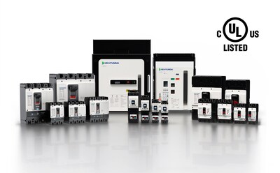 Four models of HD Hyundai Electric’s low- and medium-voltage circuit breakers certified with UL and cUL