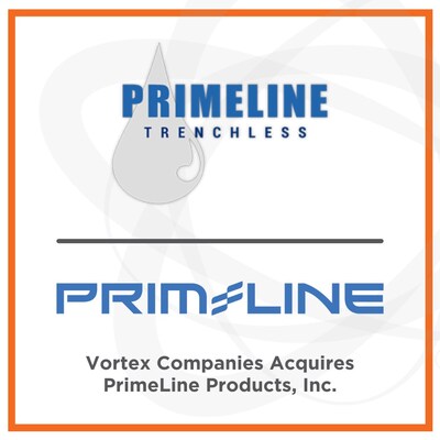 Vortex Companies acquires PrimeLine Products, Inc., bolstering its small diameter pipe rehab initiatives.
